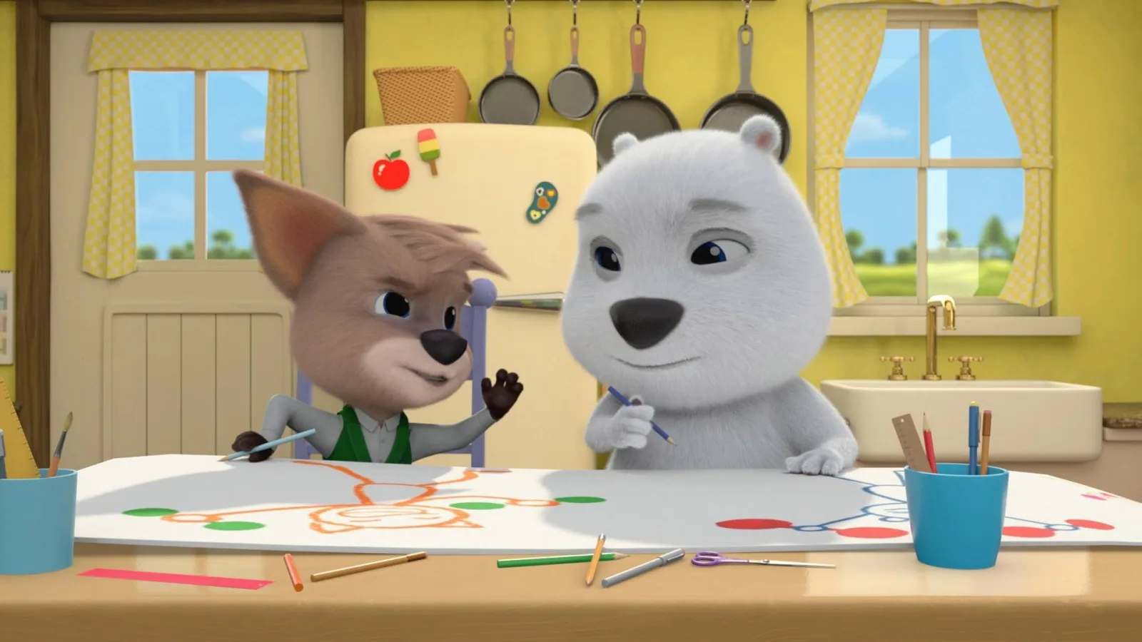 Paddles! The Huggable Polar Bear artwork
