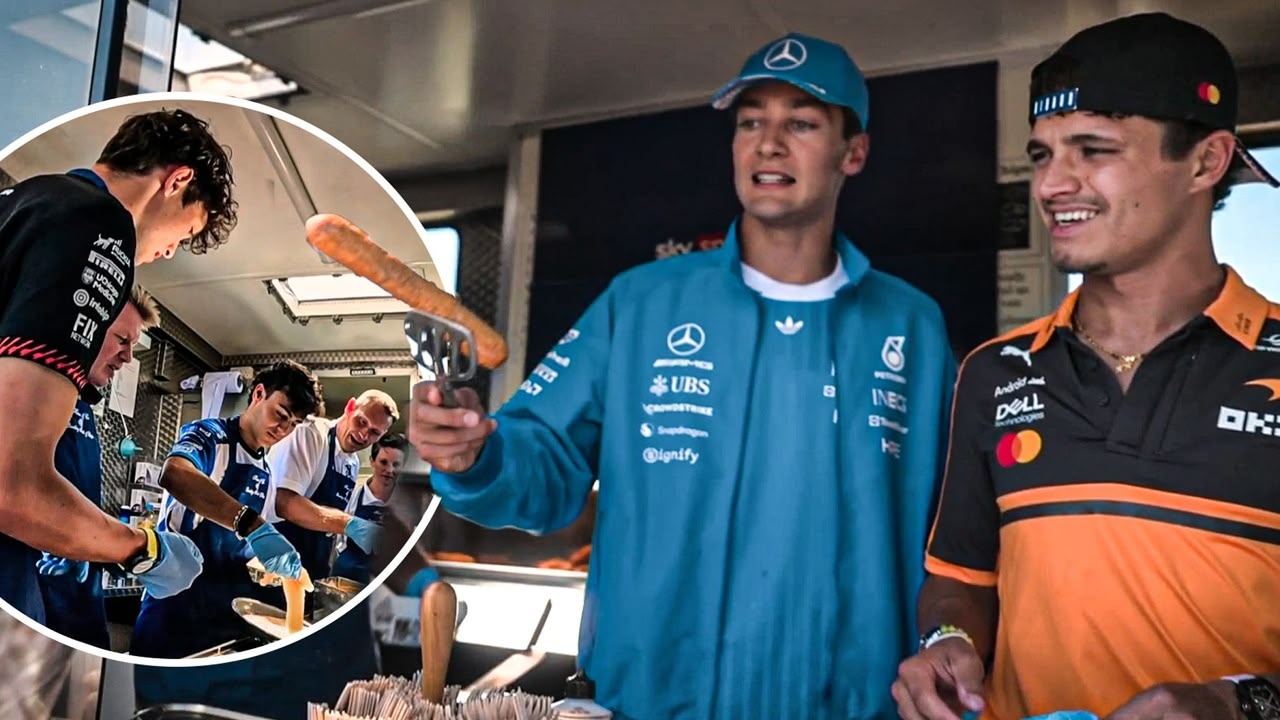 Fish & Chips Fun at the British GP artwork