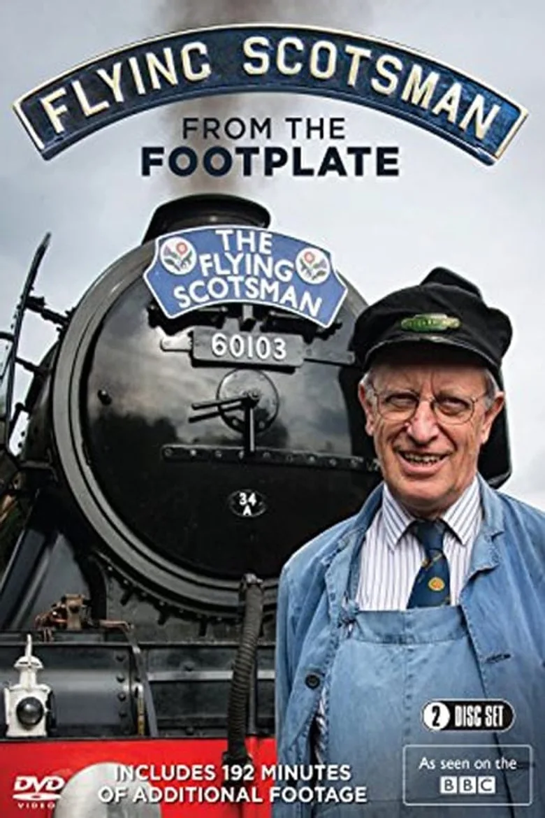 Flying Scotsman from the Footplate artwork