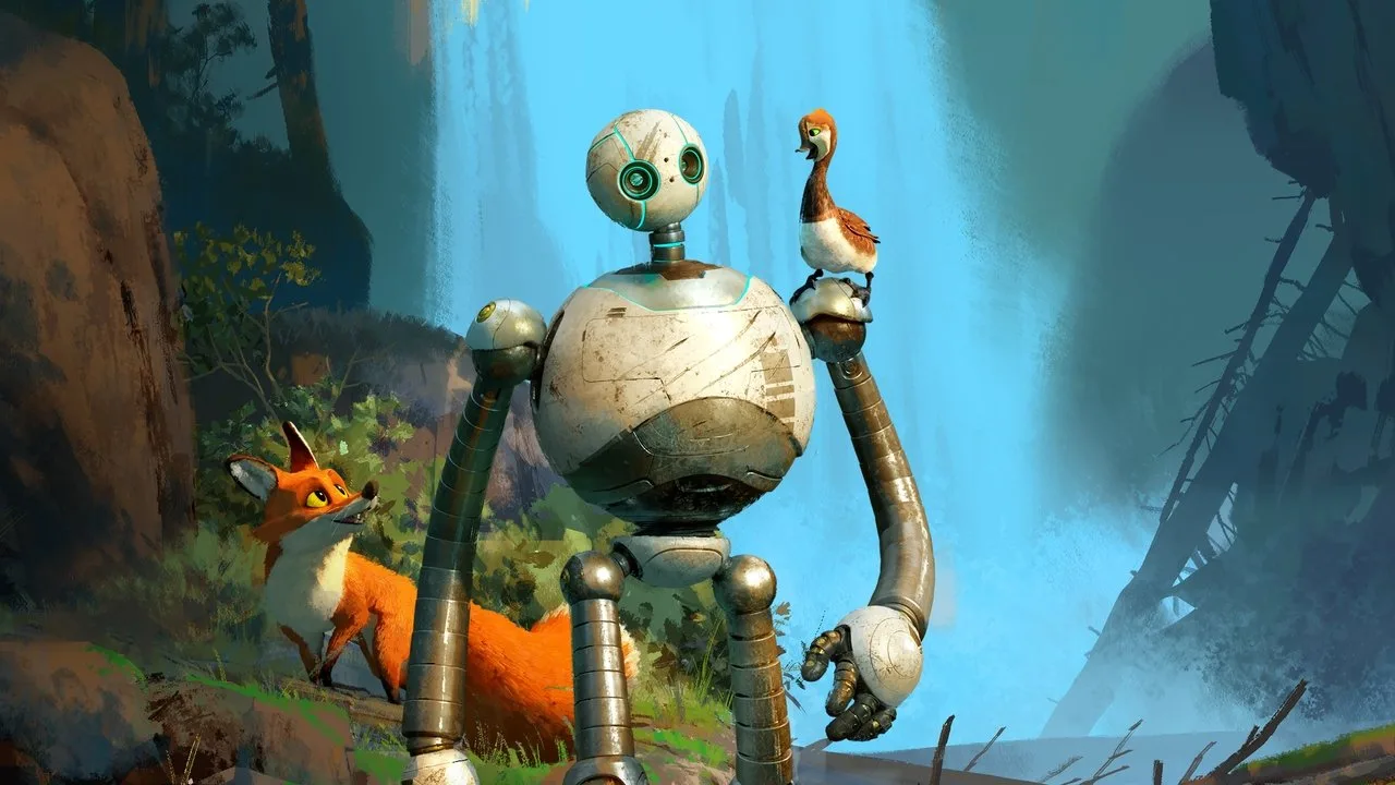 The Wild Robot artwork
