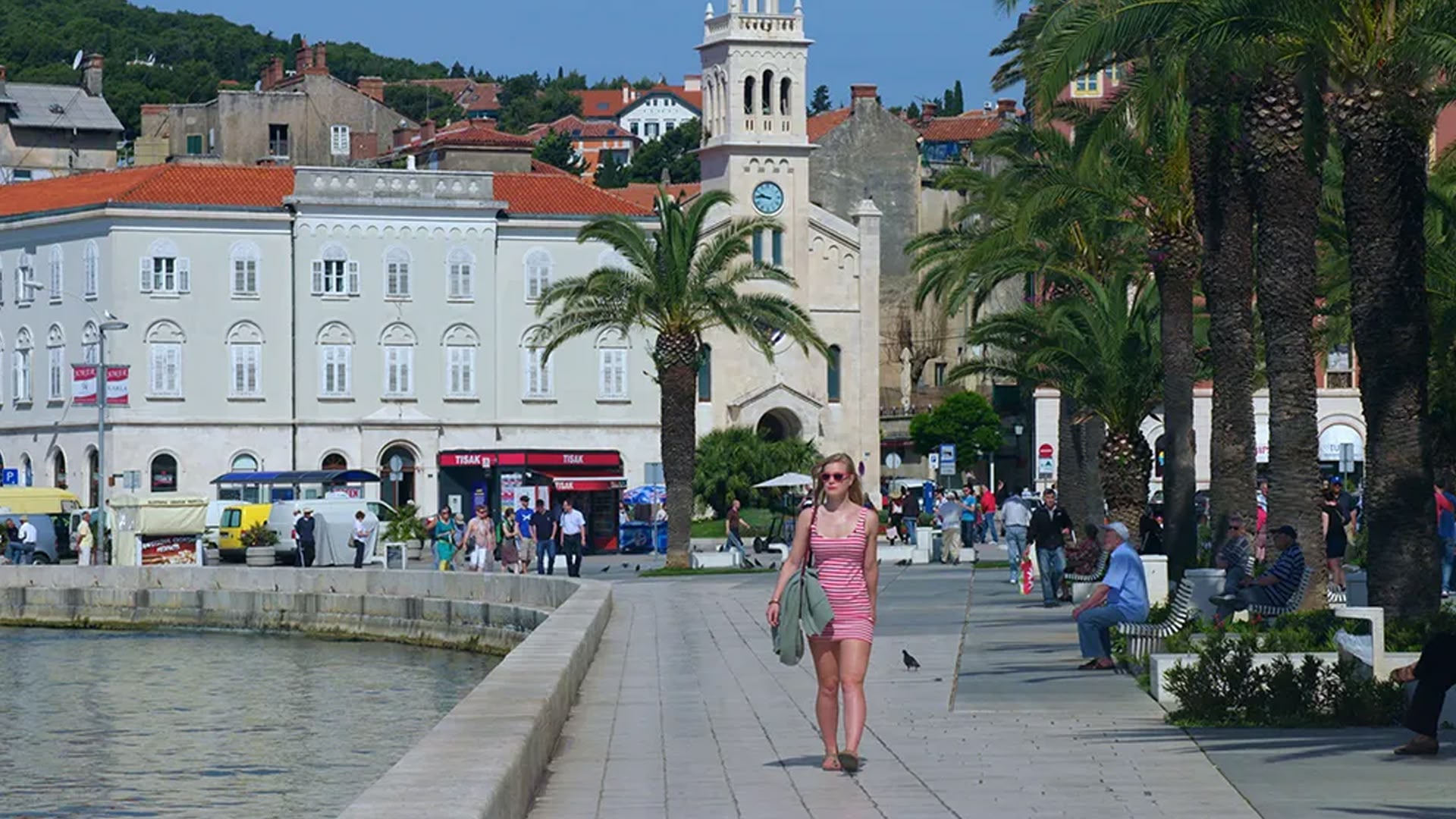 Backpack Croatia artwork