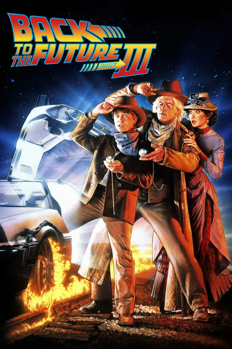 Back to the Future Part III artwork