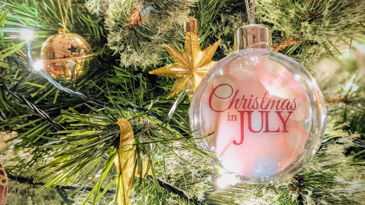 Christmas in July artwork