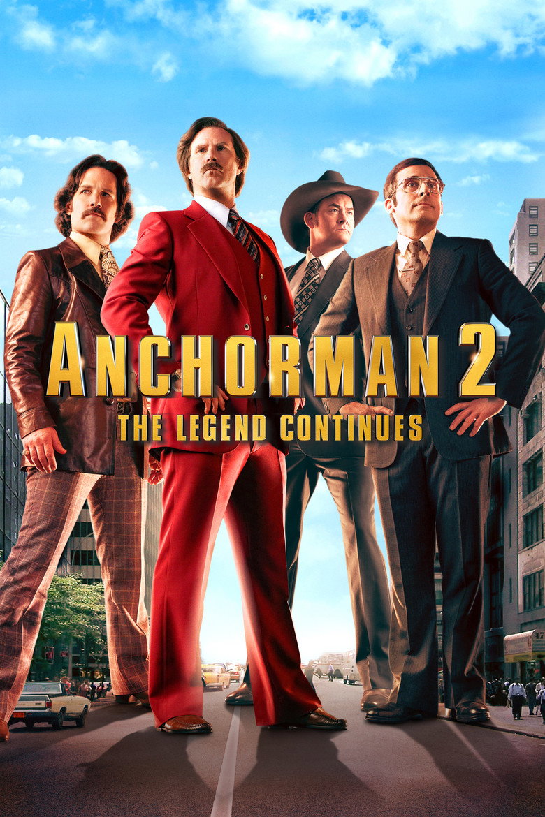Anchorman 2: The Legend Continues artwork