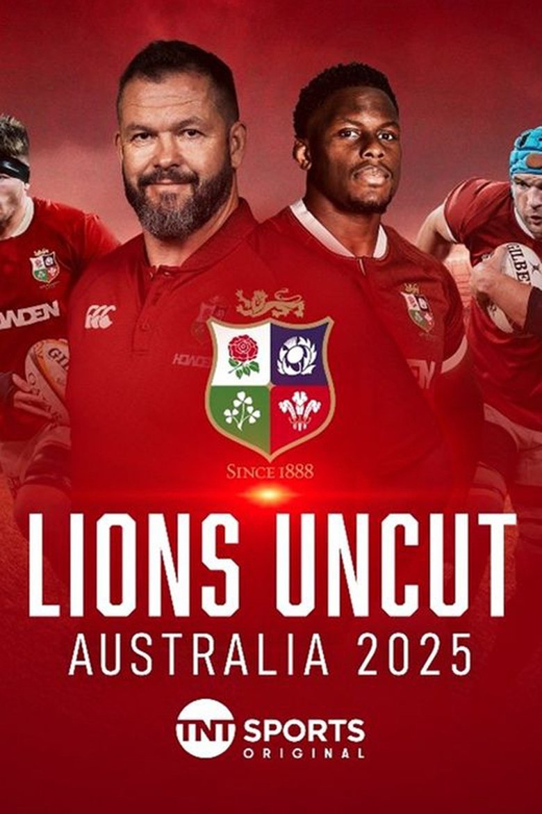 Lions Uncut: Australia 2025 artwork